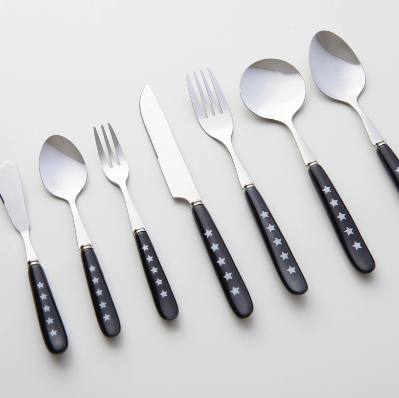 ceramic flatware set