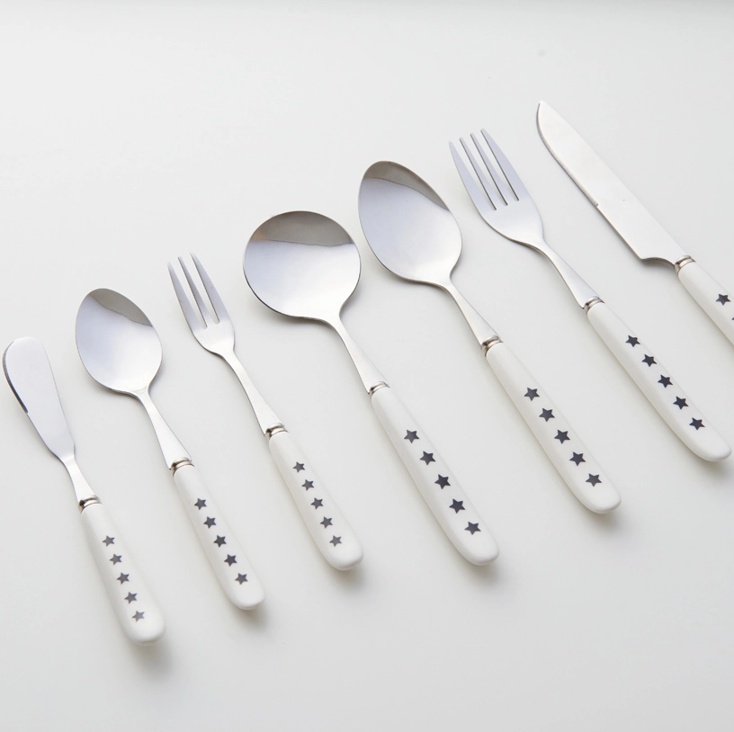 ceramic handle cutlery