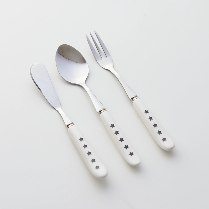 ceramic silverware holder