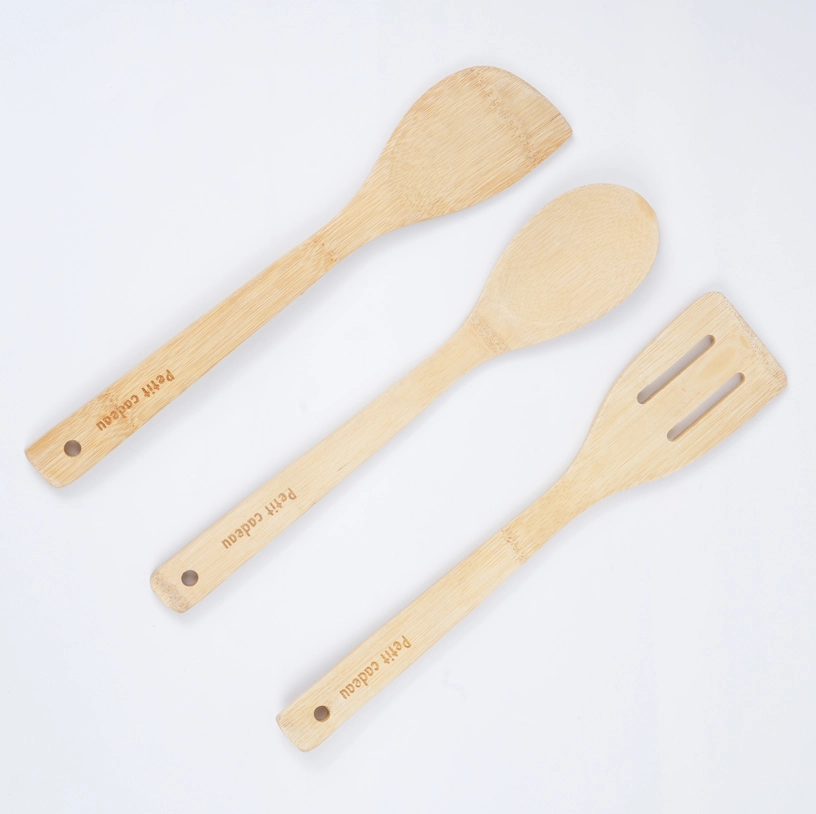 bamboo spoon and fork set