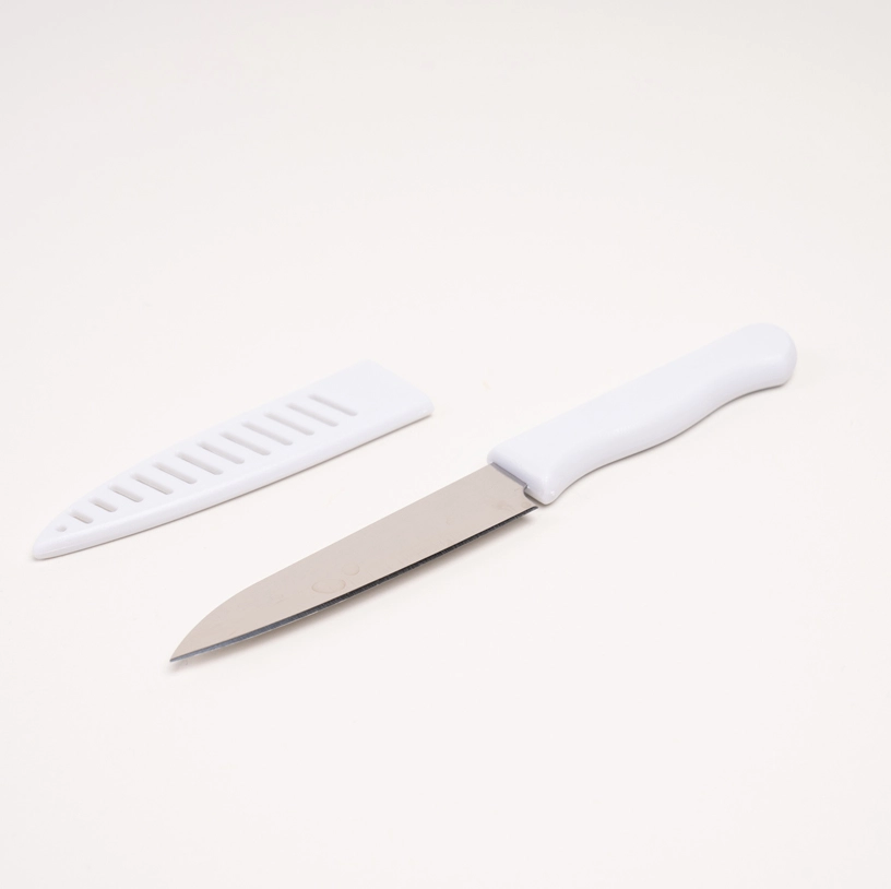 pp white handle fruit knife